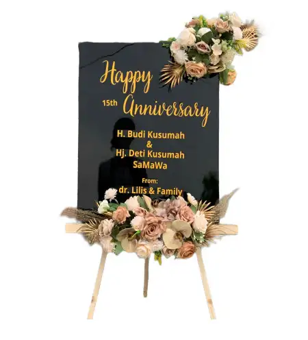 Papan Bunga Akrilik Sono Ageng